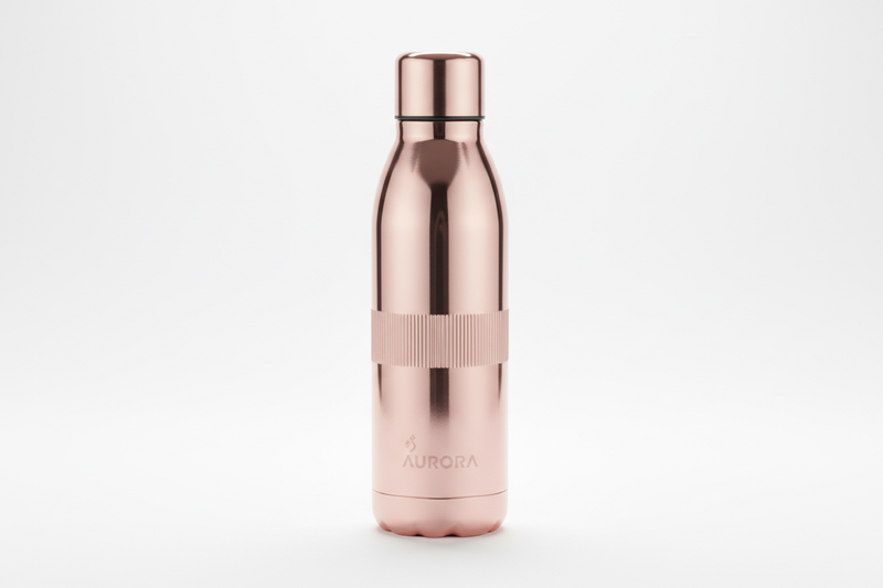 Premium Insulated Water Bottle - Rose Gold 750ml