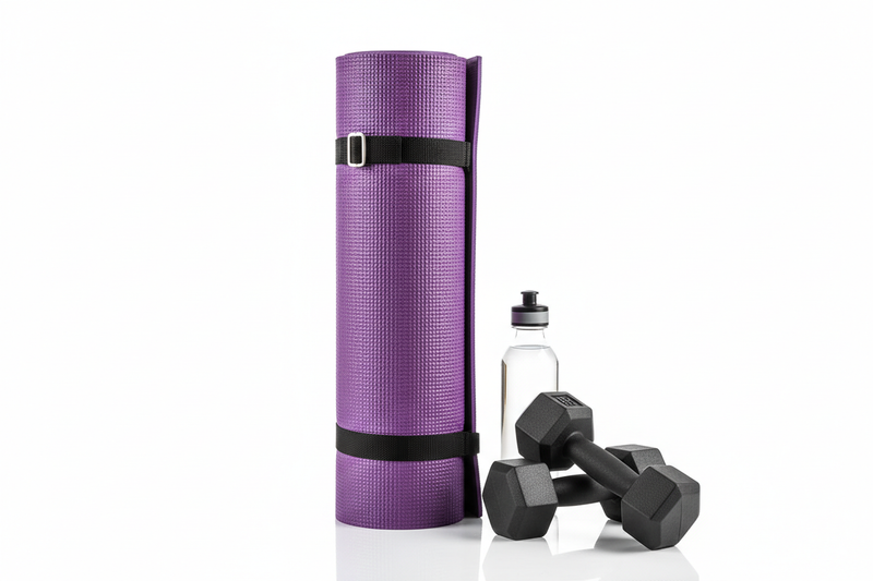 Premium Yoga Mat - Non-Slip Purple